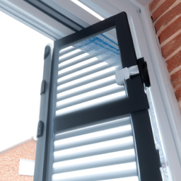 Volets battants : volets pleins avec isolation thermique renforcée pour réduire les pertes de chaleur Biesheim